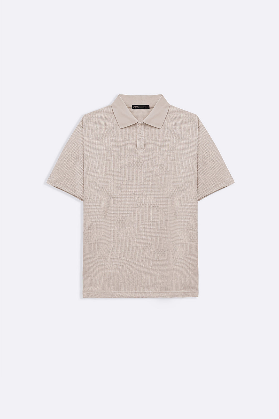 BEIGE MATRIX POLO