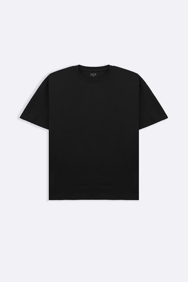 BLACK CLASSIC COTTON TEE
