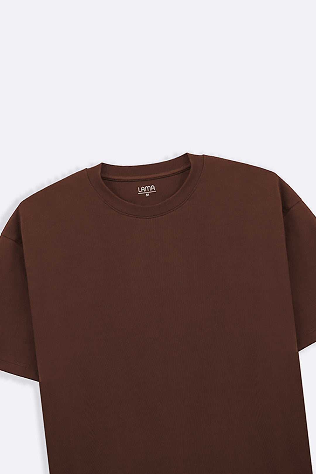 BROWN CLASSIC COTTON TEE