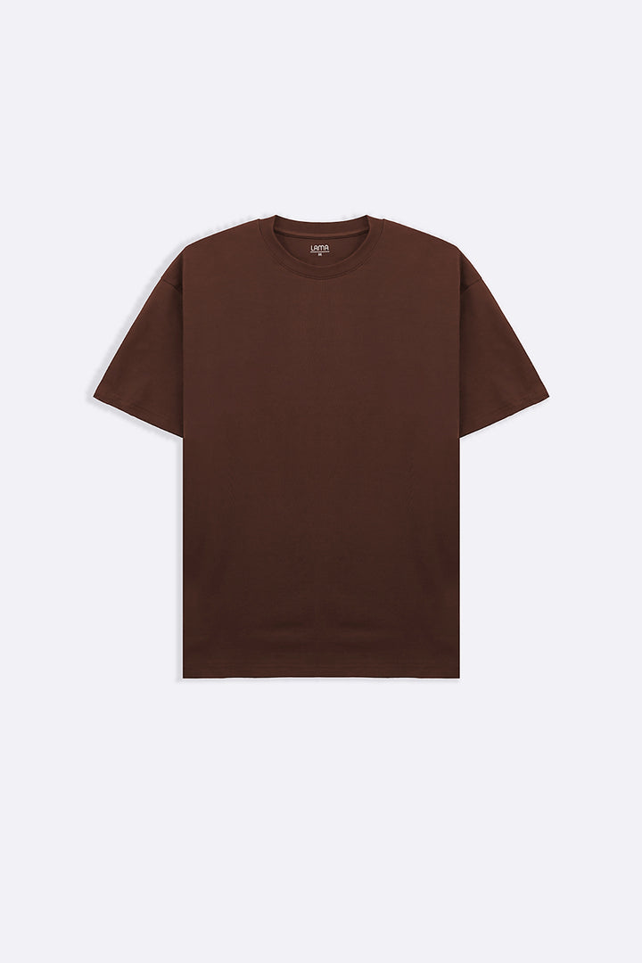 BROWN CLASSIC COTTON TEE