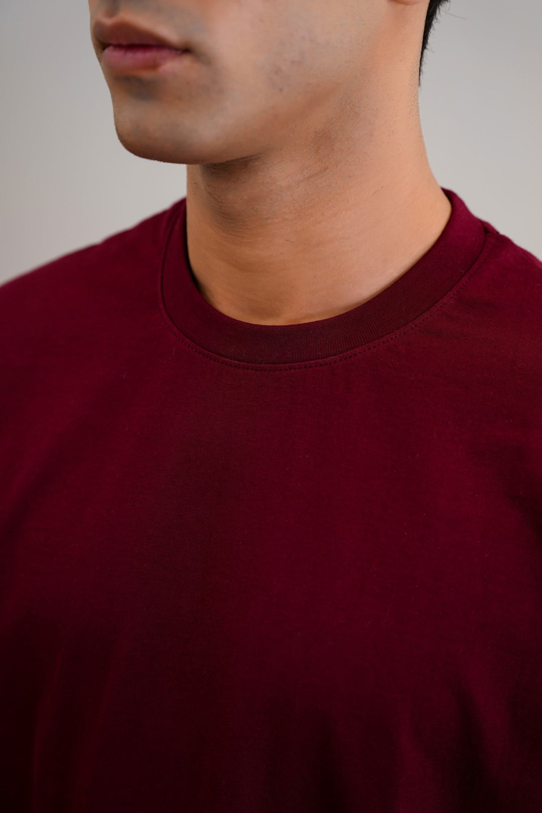 MAROON CLASSIC COTTON TEE