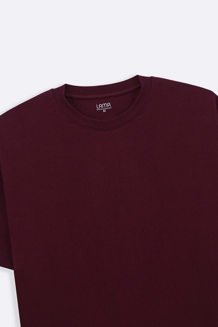 MAROON CLASSIC COTTON TEE