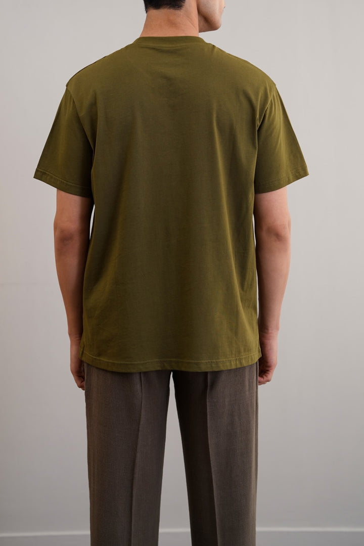 OLIVE CLASSIC COTTON TEE