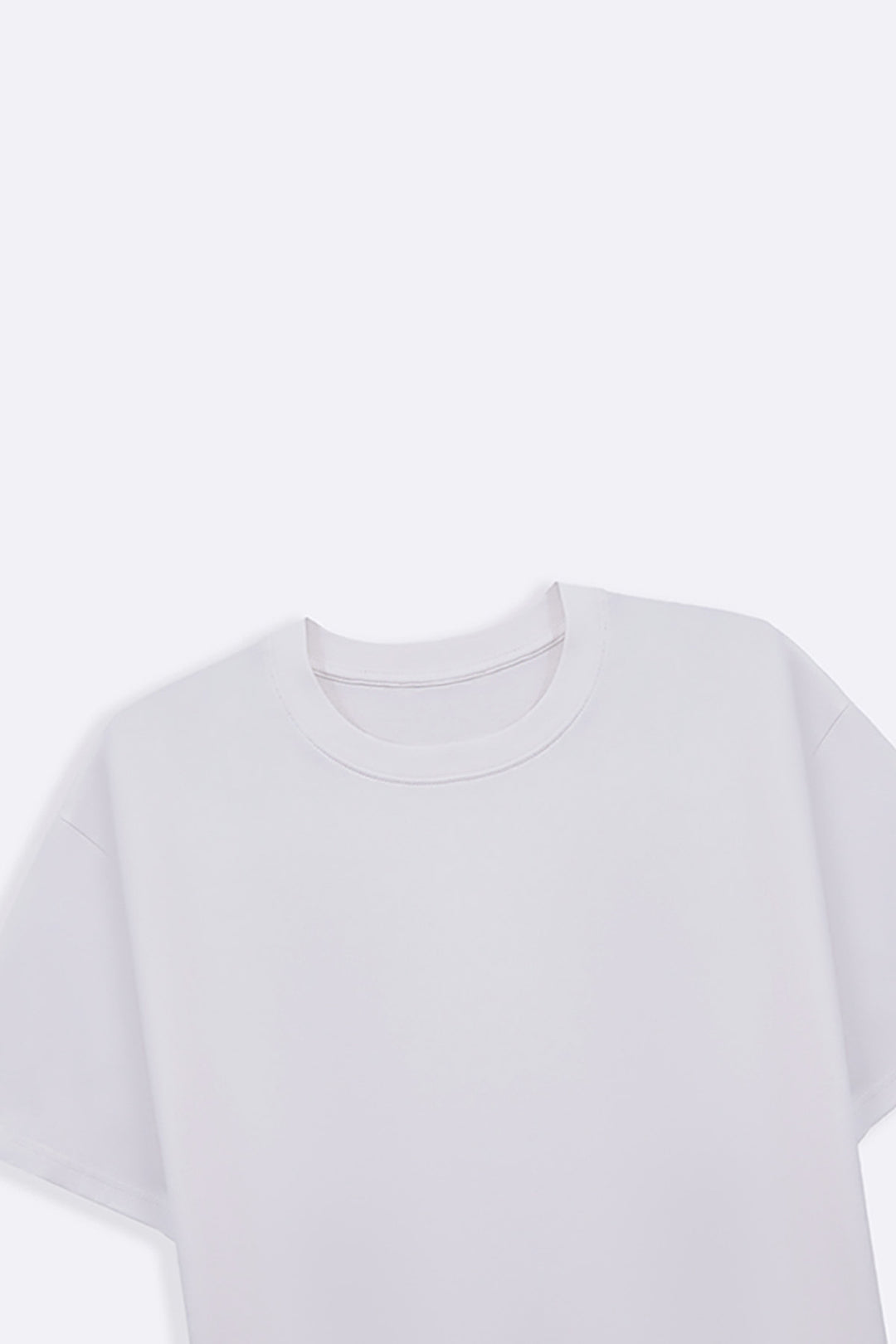 WHITE CLASSIC COTTON TEE