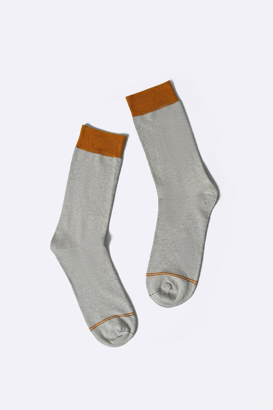 OLIVE MUSTARD 2-PACK CREW SOCKS