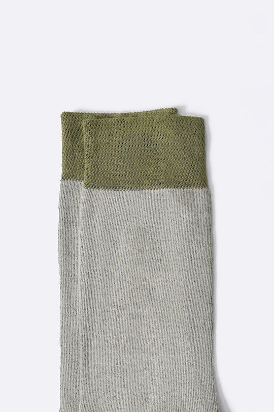 OLIVE MUSTARD 2-PACK CREW SOCKS