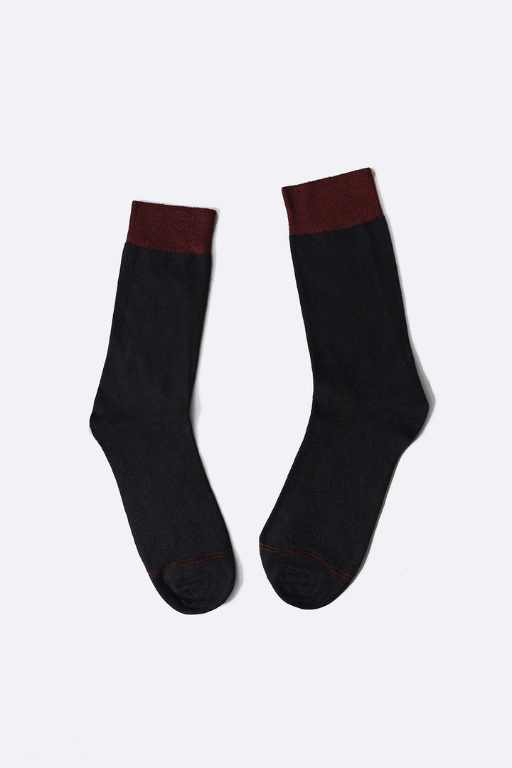 CREW LENGTH SOCKS WITH STRIPE