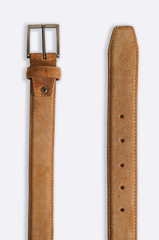 HONEY SUEDE LEATHER BELT