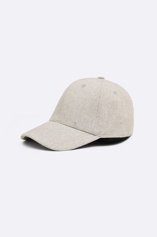 GREY WOOL CAP