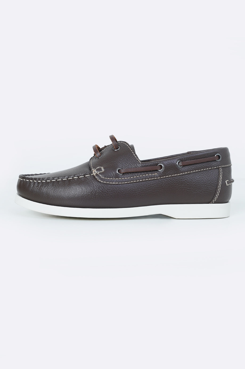DARK BROWN CLASSIC BOAT SHOES