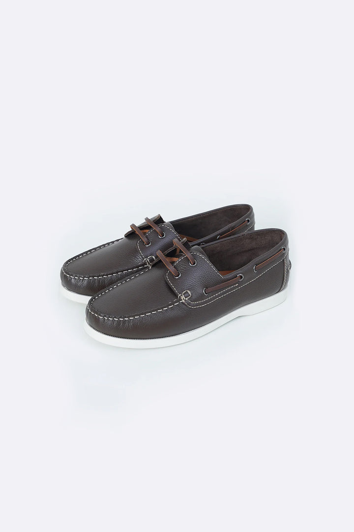 DARK BROWN CLASSIC BOAT SHOES