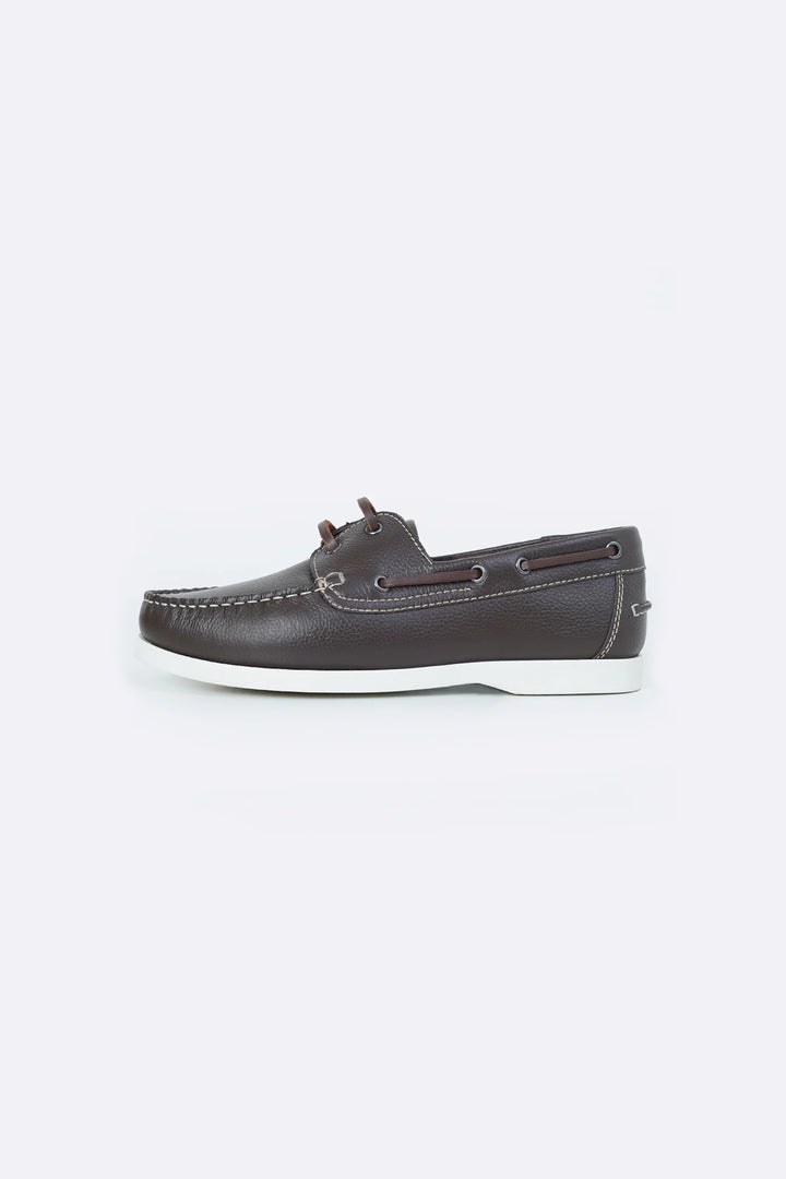 DARK BROWN CLASSIC BOAT SHOES