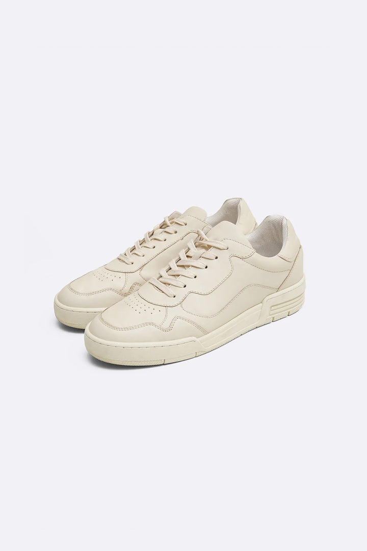 RETRO LEATHER SNEAKERS