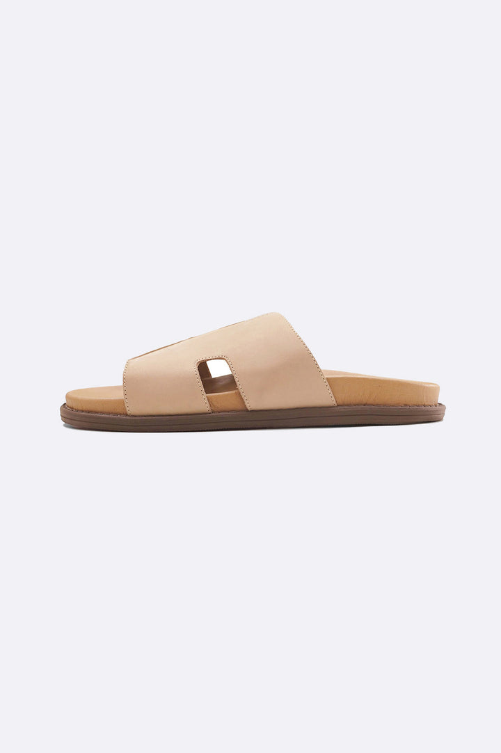 SAND WIDE VAMP SLIDES