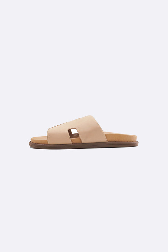 SAND WIDE VAMP SLIDES