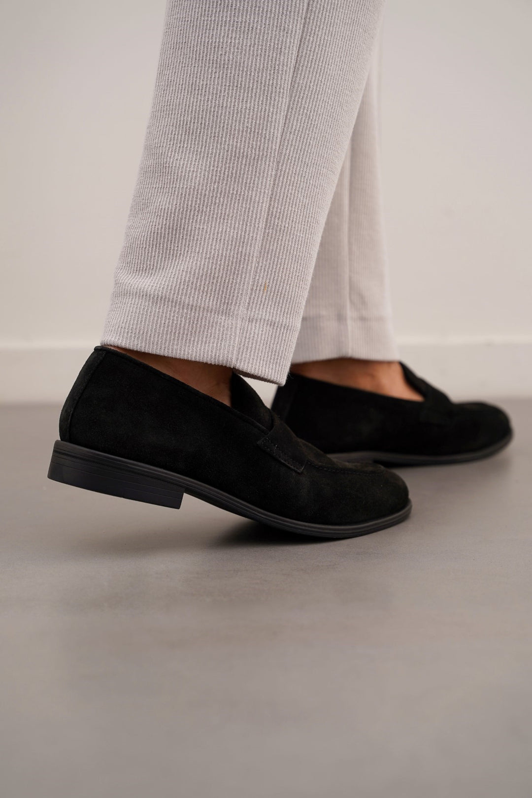 GENUINE SUEDE LOAFERS