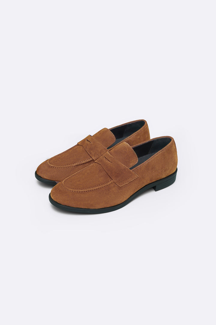 GENUINE SUEDE LOAFERS