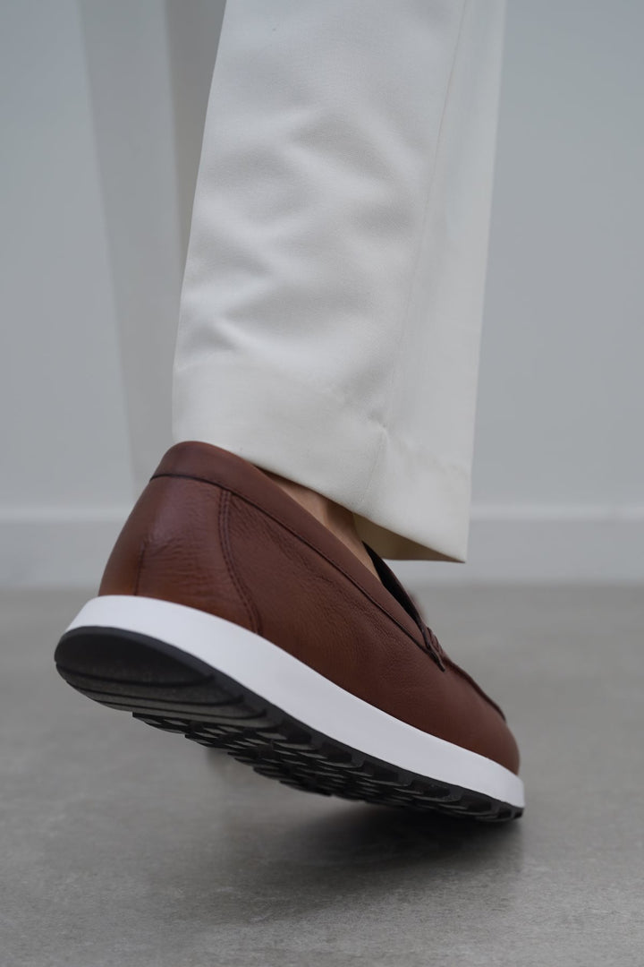 AIR LEATHER LOAFERS