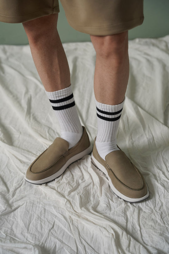 AIR LEATHER LOAFERS