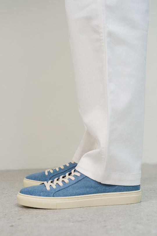 BLUE DENIM SNEAKERS
