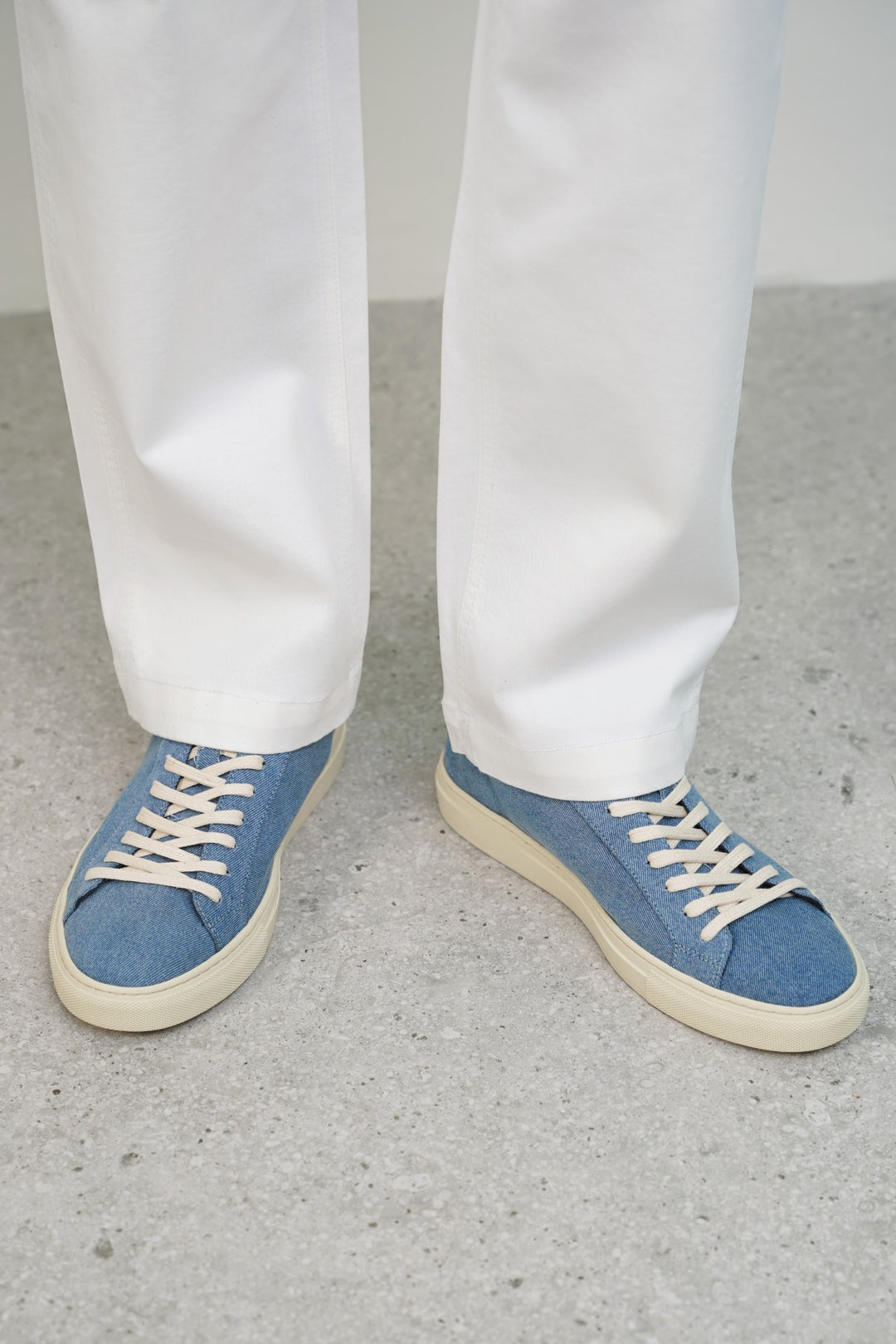 BLUE DENIM SNEAKERS