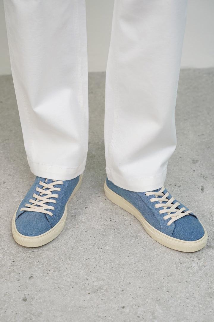 BLUE DENIM SNEAKERS