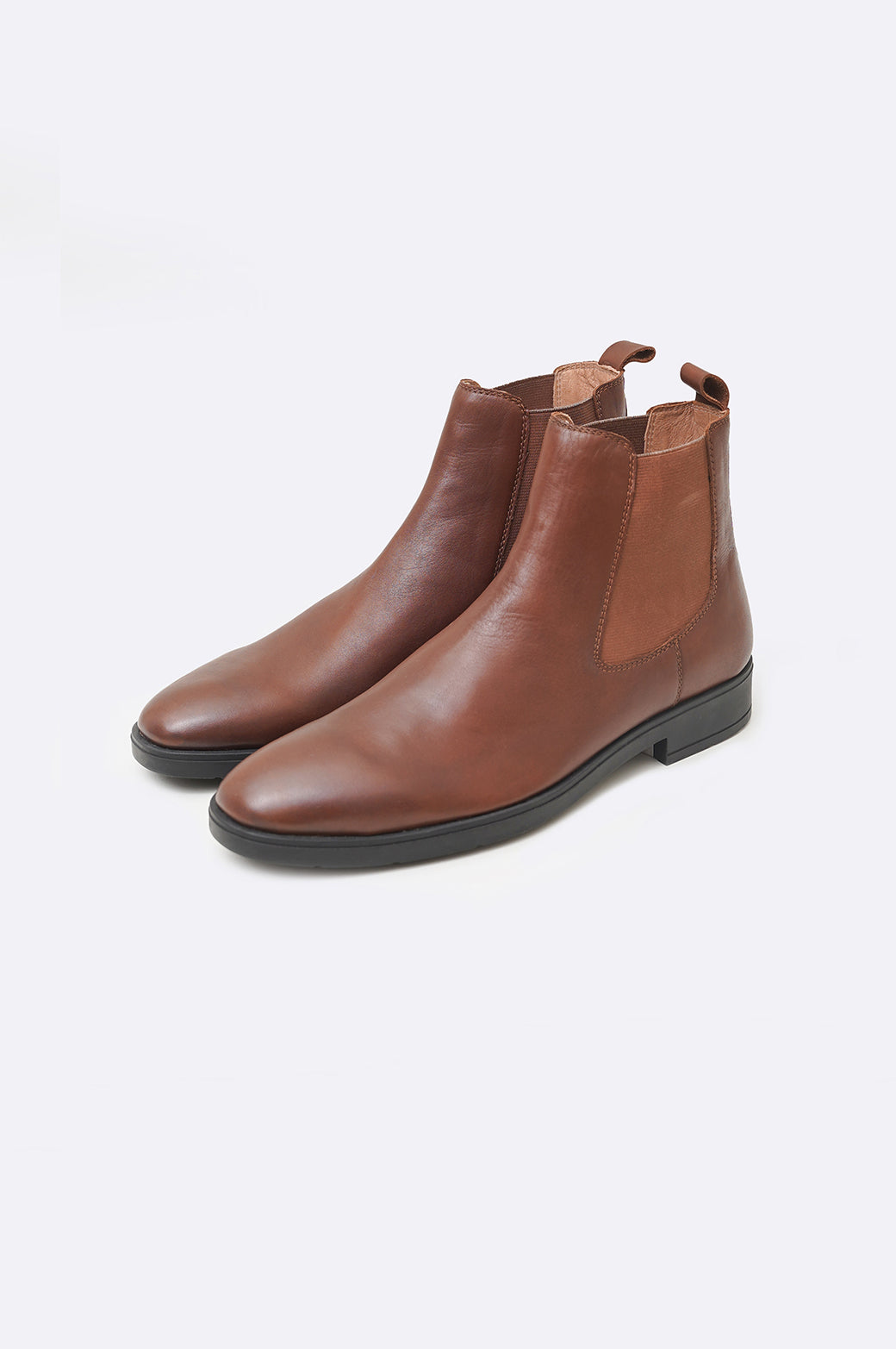 BROWN CLASSIC LEATHER CHELSEAS