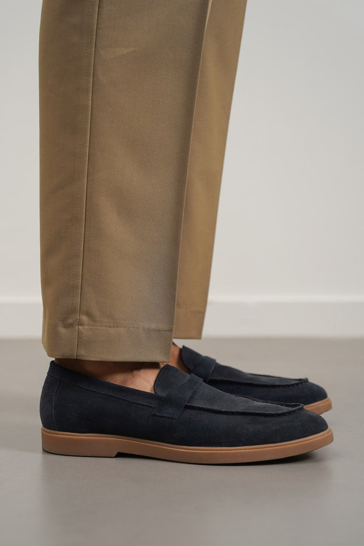 SUEDE LEATHER LOAFERS