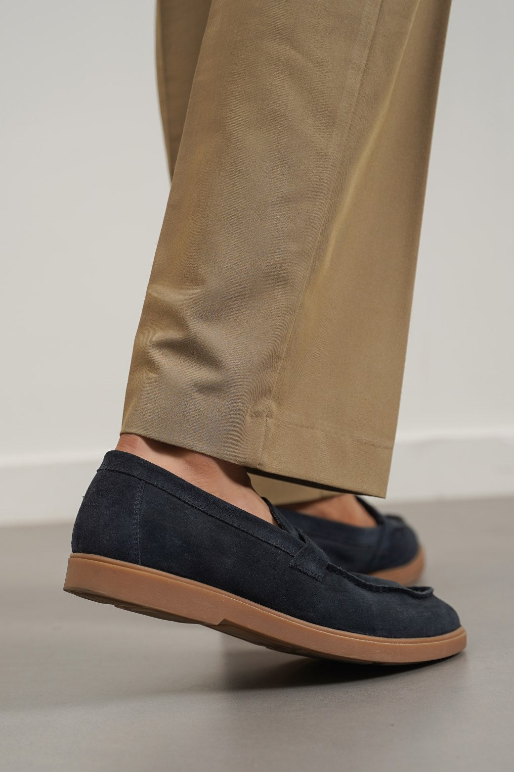 SUEDE LEATHER LOAFERS