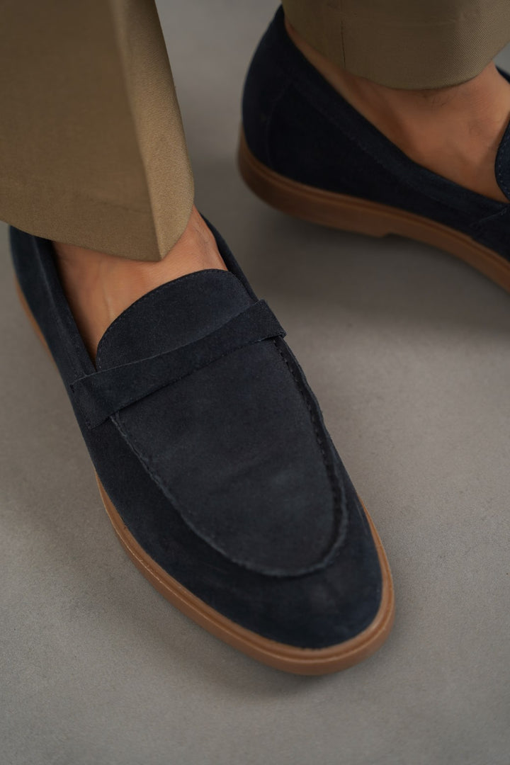 SUEDE LEATHER LOAFERS