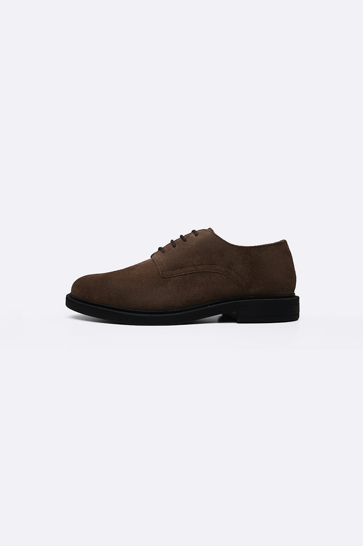 LEATHER DERBY SHOES