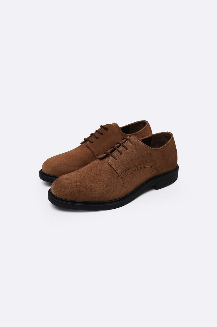 LEATHER DERBY SHOES