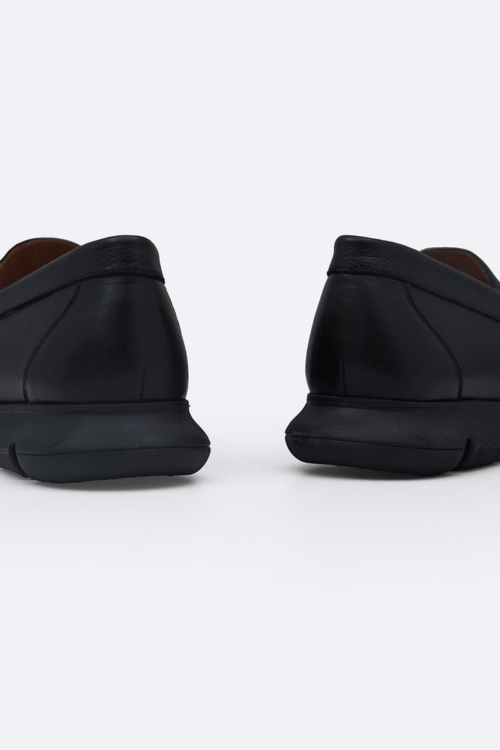 AIR-SOLE LEATHER LOAFERS