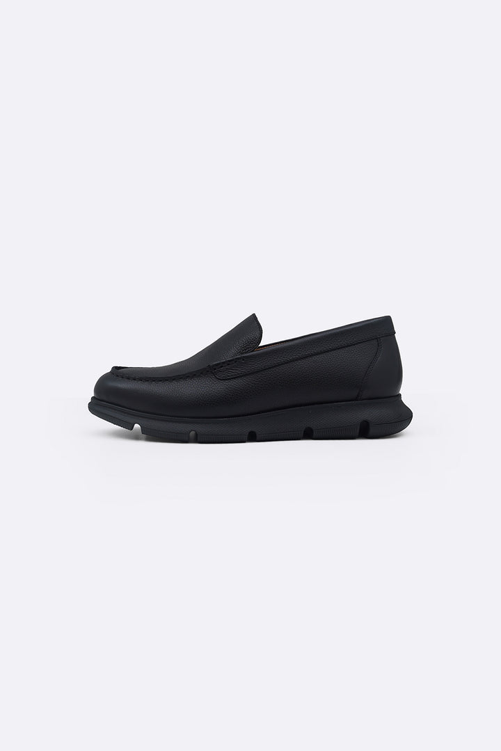 AIR-SOLE LEATHER LOAFERS