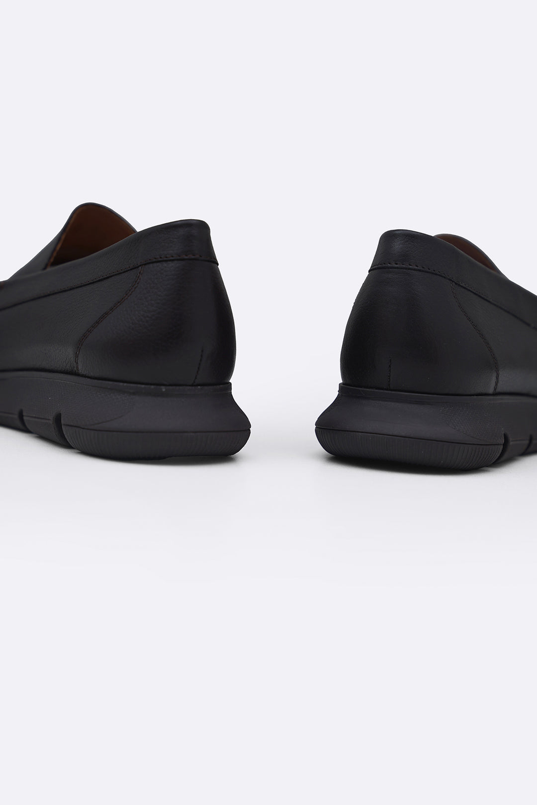 AIR-SOLE LEATHER LOAFERS