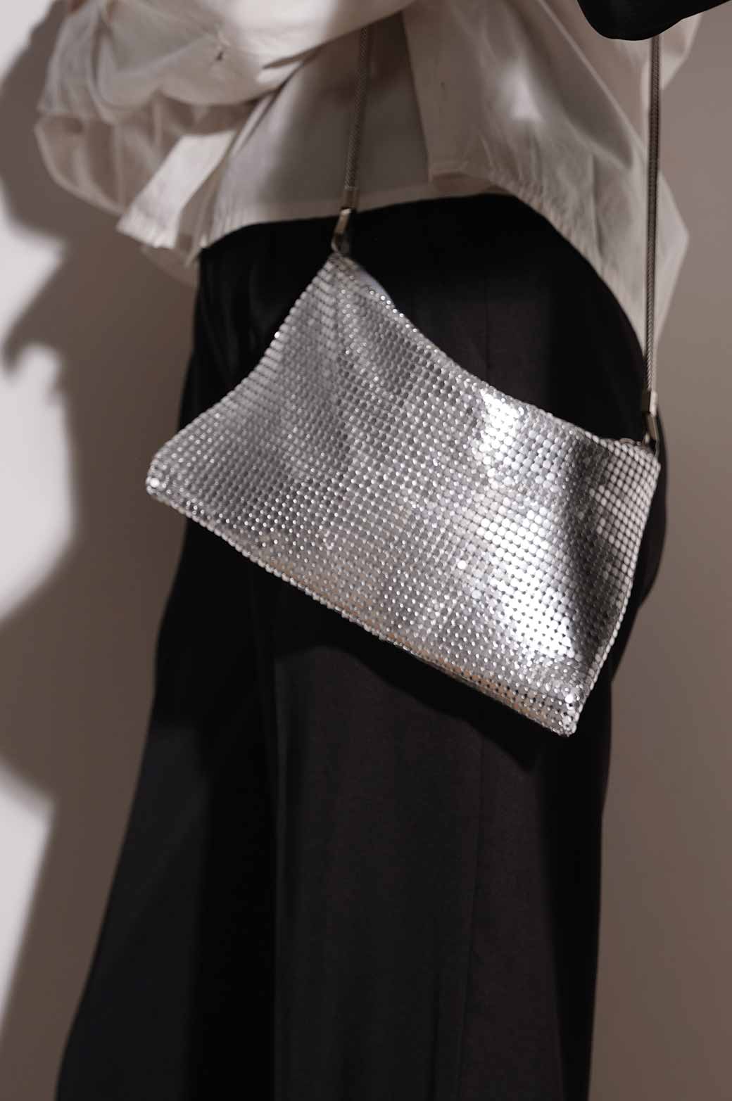 SILVER ARYA PARTY BAG