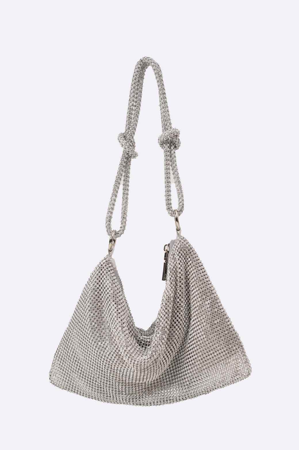 SILVER SUNDOWNER SHOULDER BAG