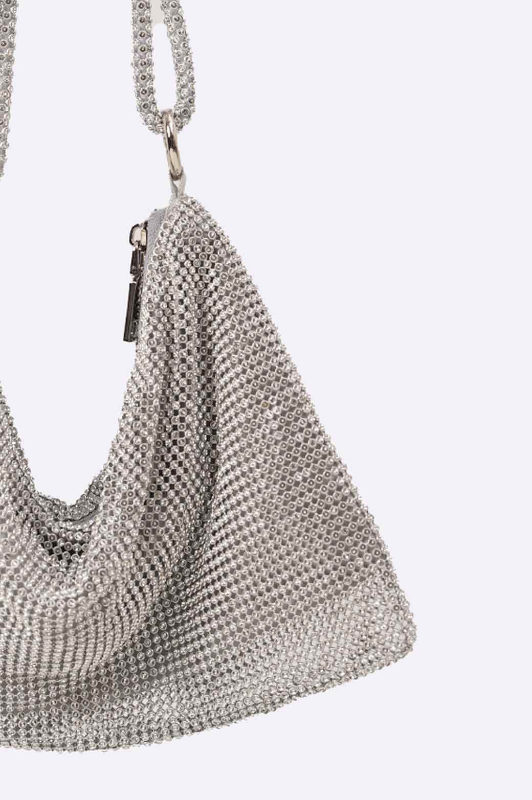 SILVER SUNDOWNER SHOULDER BAG