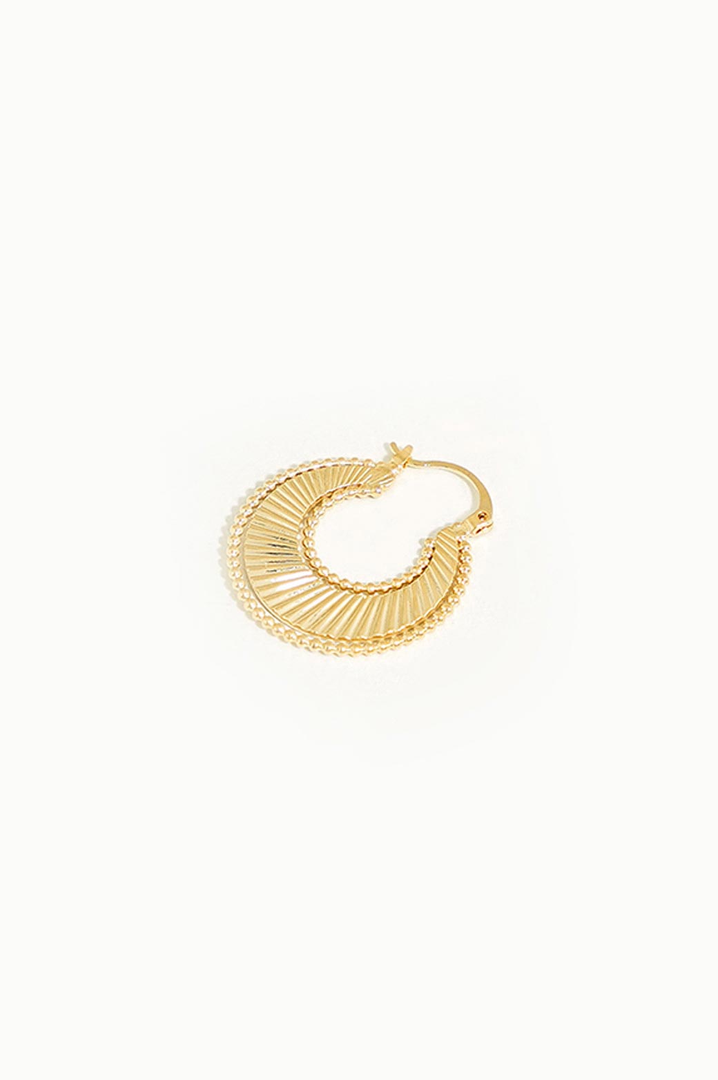 GOLD METALLIC HOOP