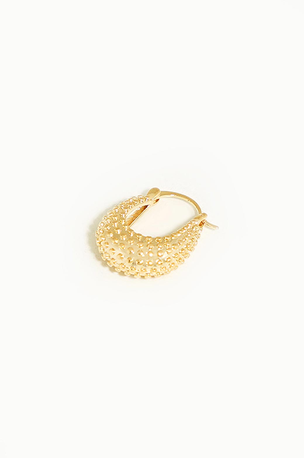 GOLD TEXTURED EARRING