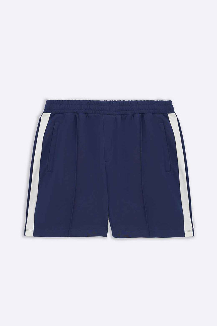 NAVY SHORTS WITH SIDE PANEL