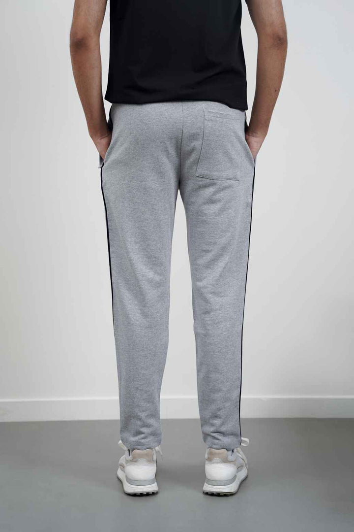 HEATHER GREY TAPERED BOTTOMS