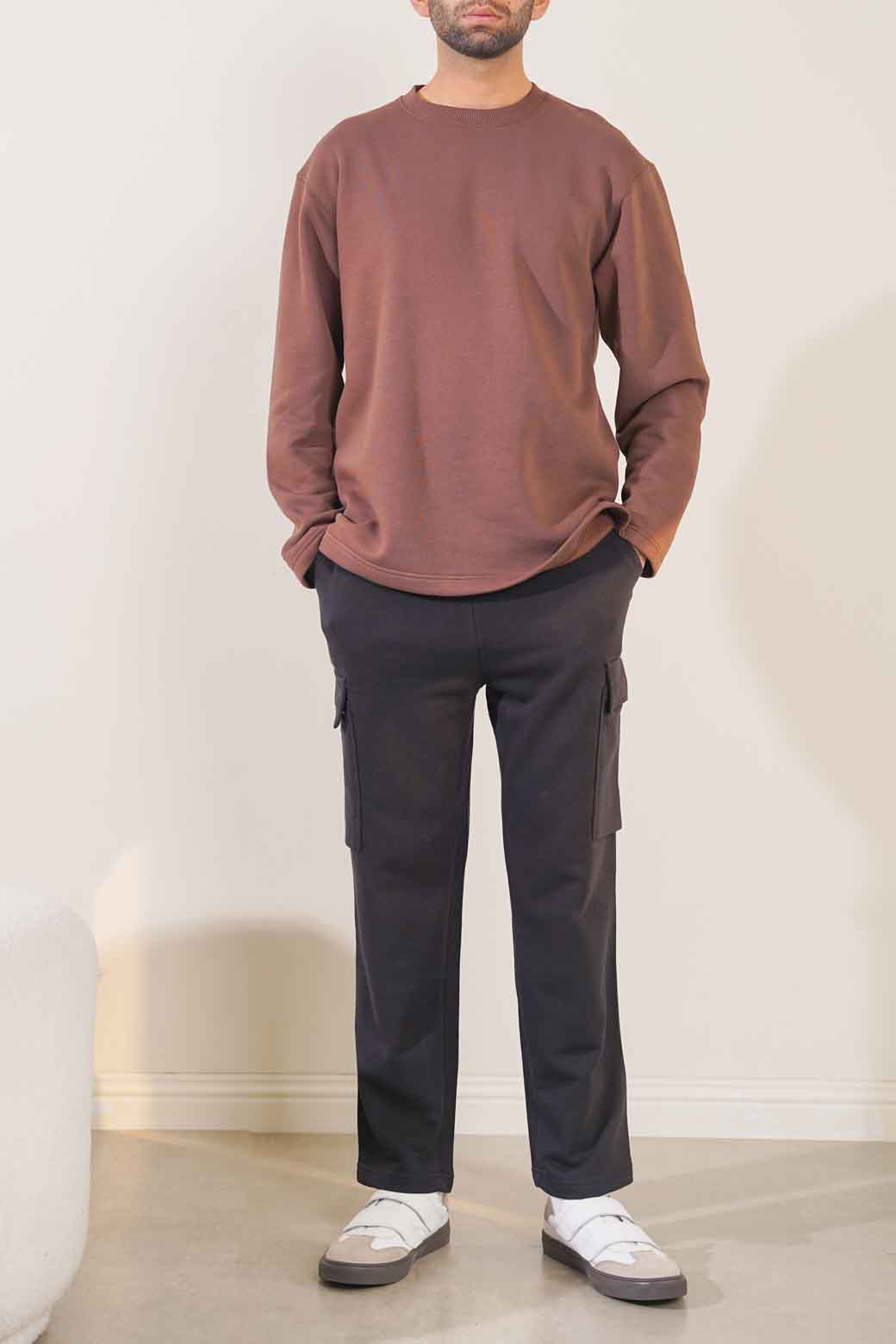 Black Cargo Trousers