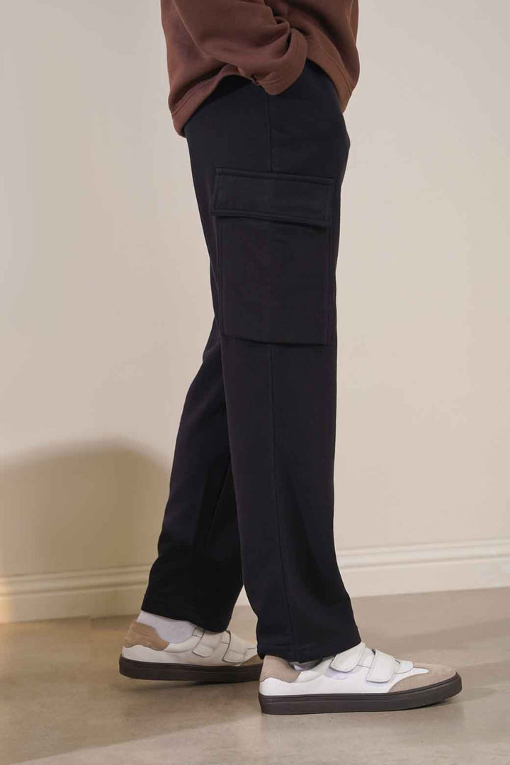 Black Cargo Trousers