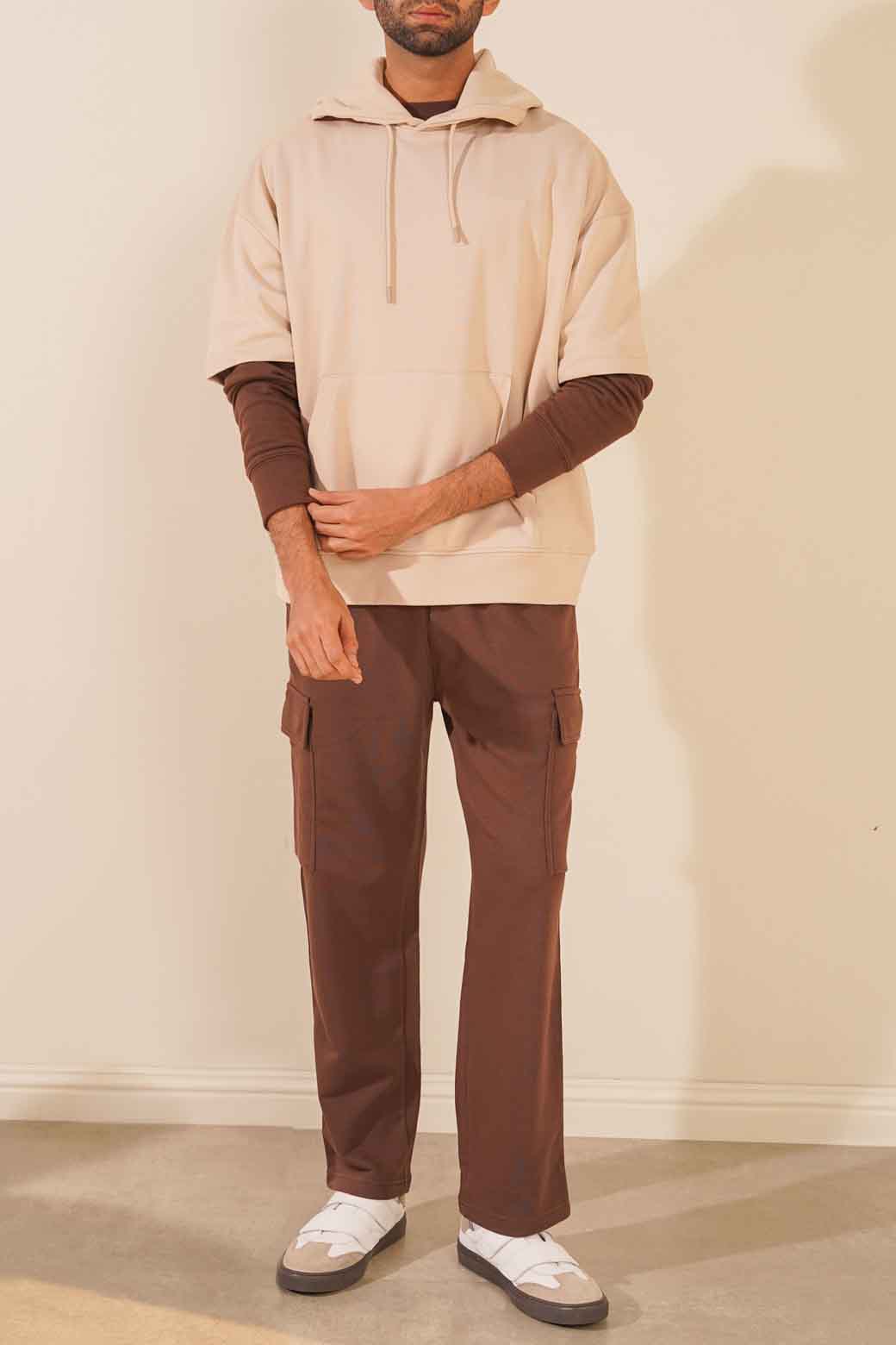 BROWN CARGO TROUSER