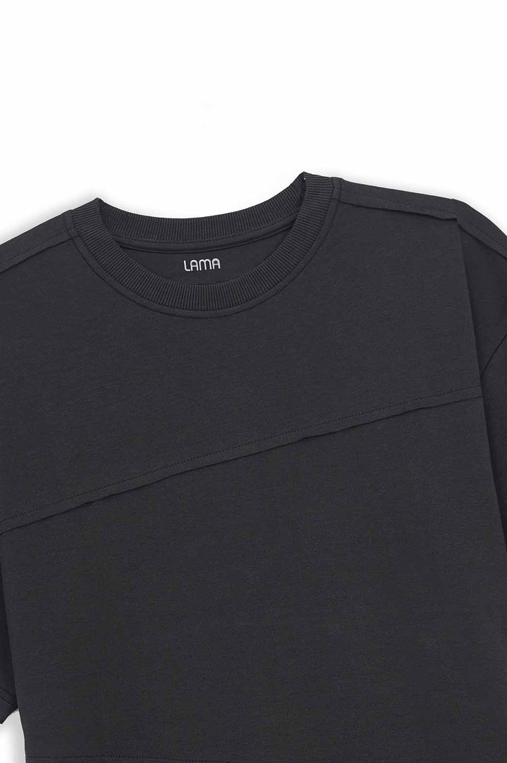 BLACK OVERSIZED T-SHIRT