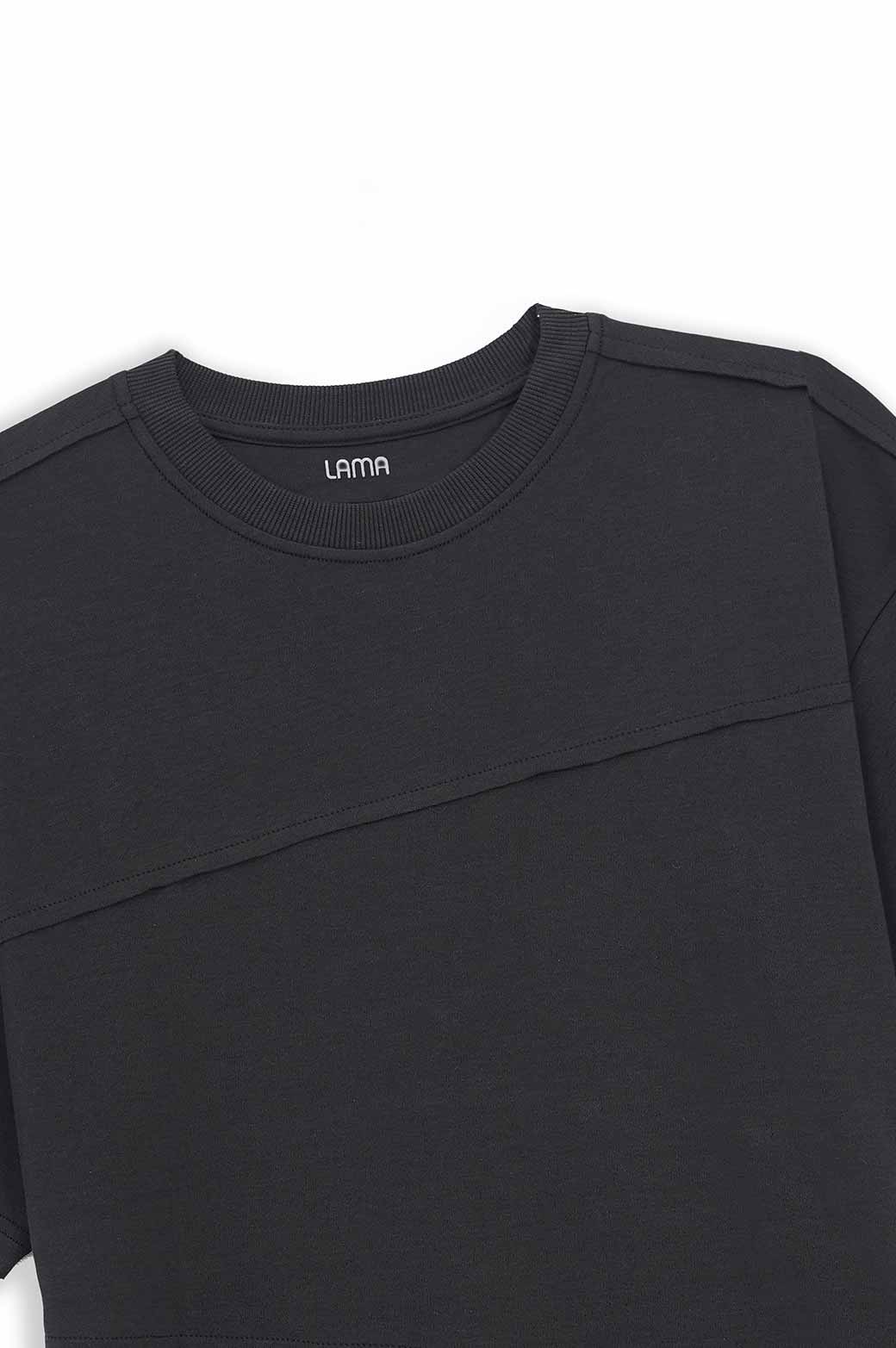 BLACK OVERSIZED T-SHIRT