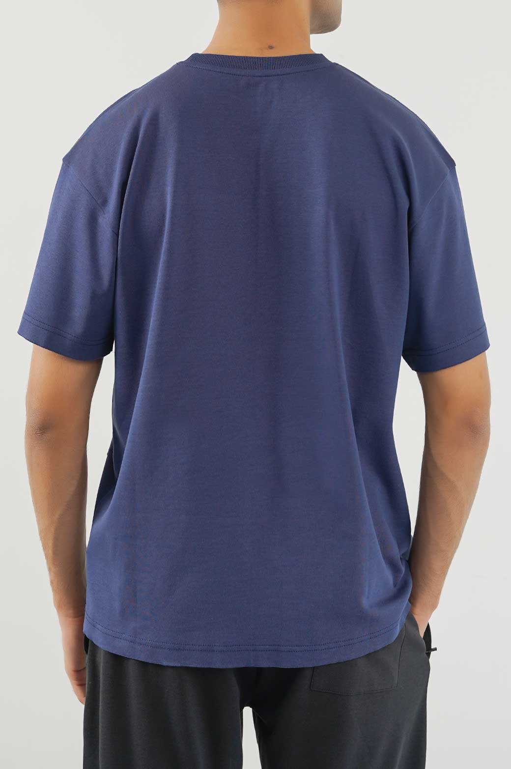 MID NIGHT BLUE OVERSIZED T-SHIRT