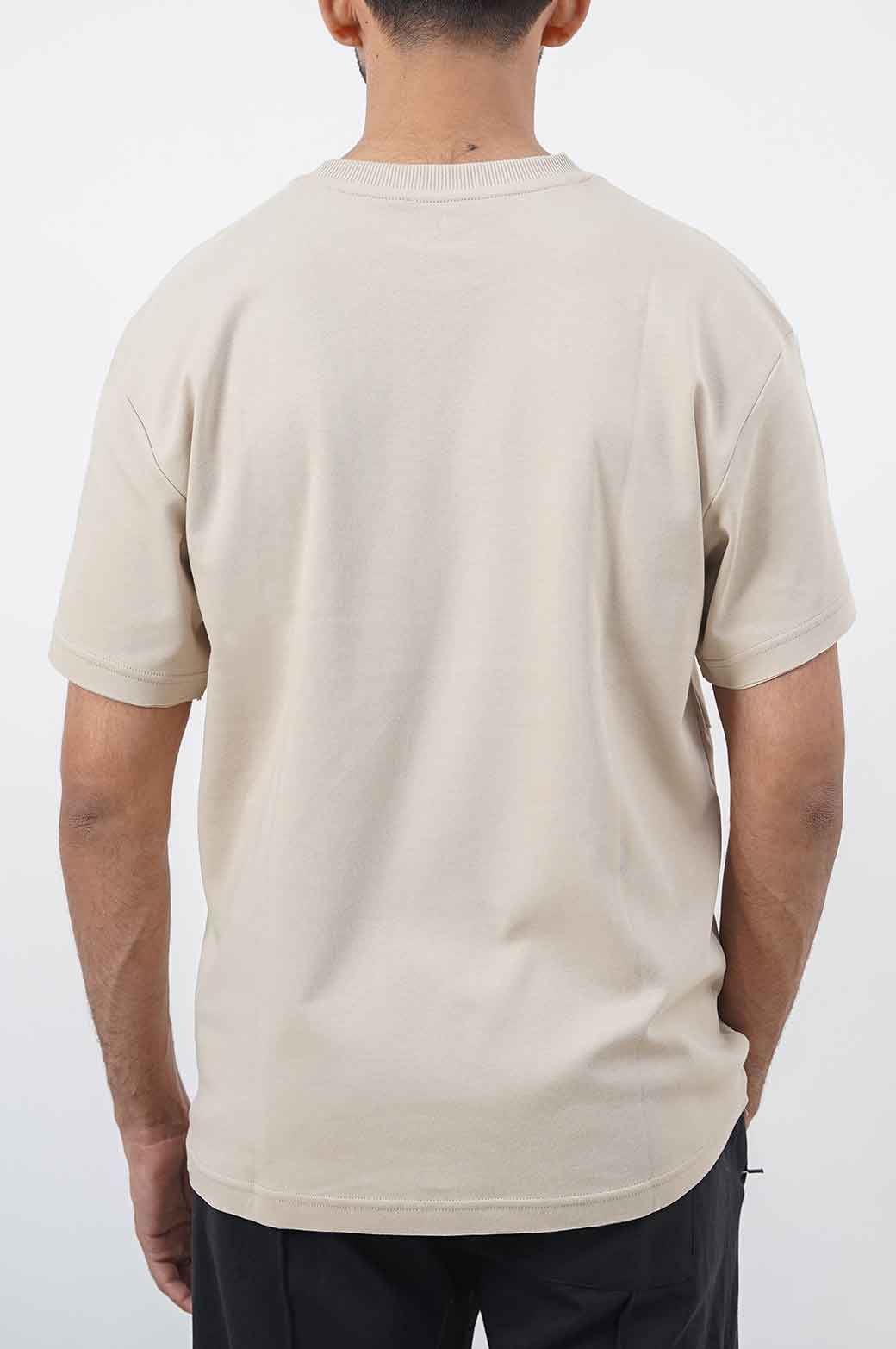 SAND OVERSIZED T-SHIRT