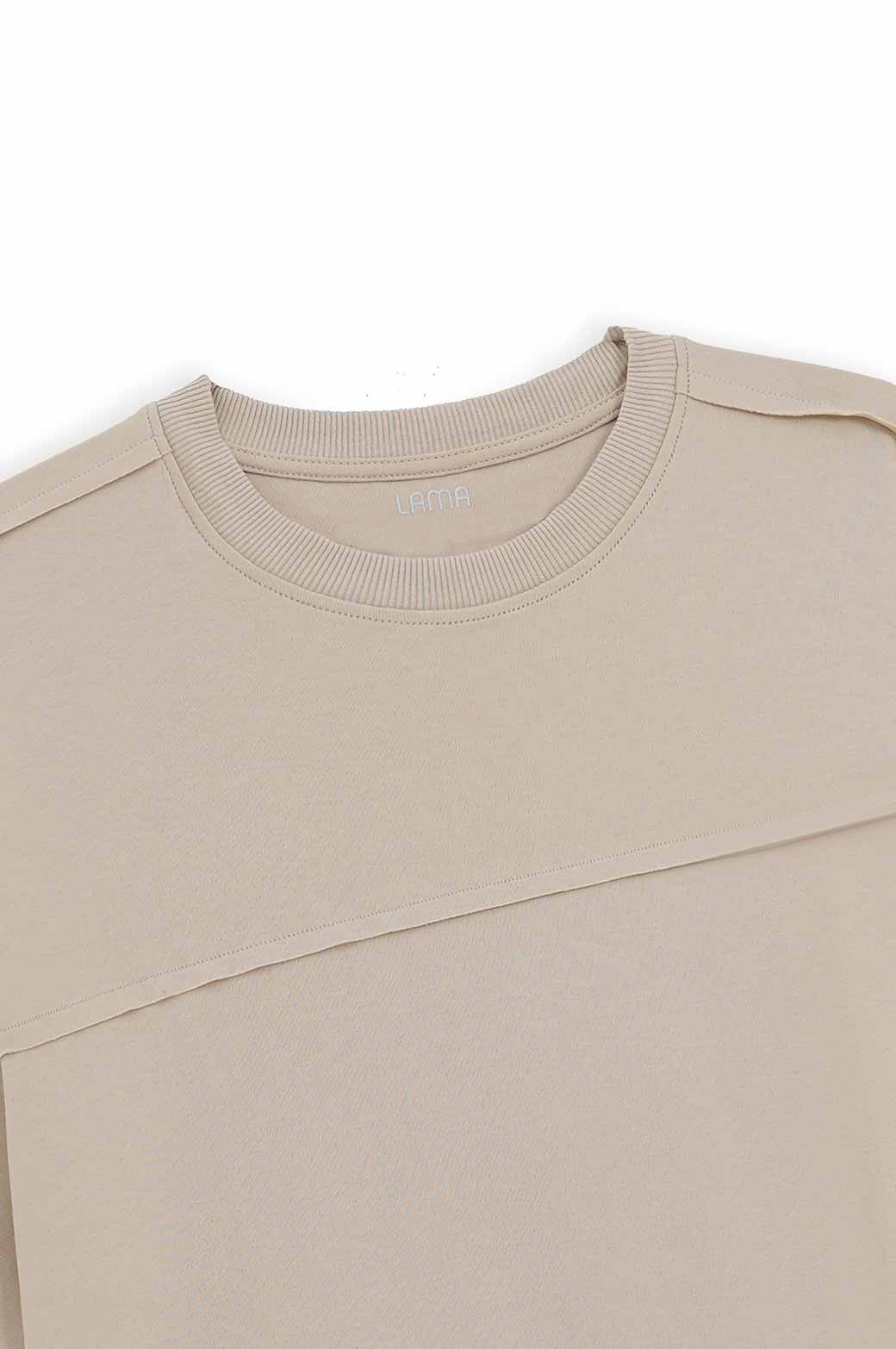 SAND OVERSIZED T-SHIRT
